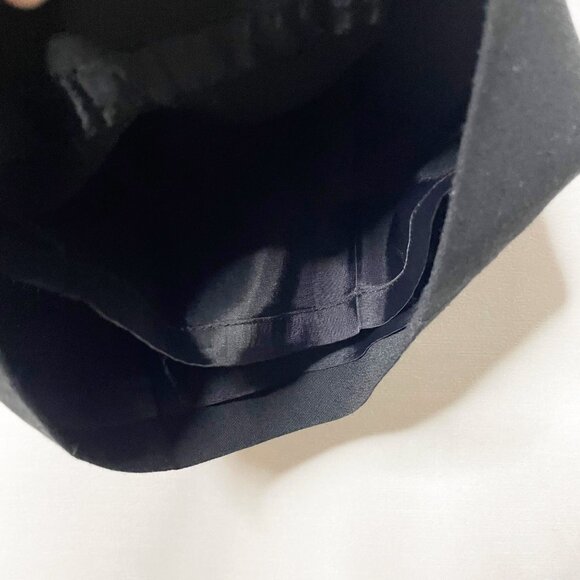 Ann Taylor Loft Black Wool Blend Lined Trouser Career Dress Pants Women’s Size 8 - Picture 5 of 7